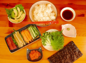 Füllung für Temaki Sushi